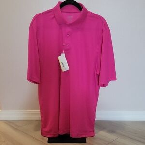 Core365 Men's Vibrant Pink Polo Shirt
